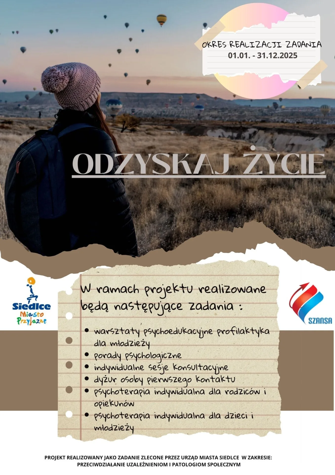 PROJEKT "ODZYSKAJ ŻYCIE" 2025